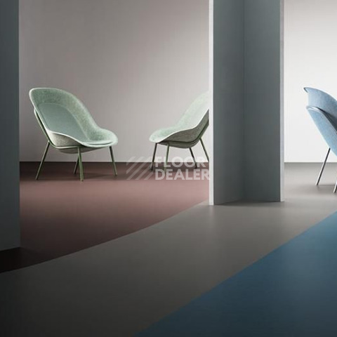 Forbo Marmoleum Decibel on Order 335335 eggplant purple фото 3 | FLOORDEALER